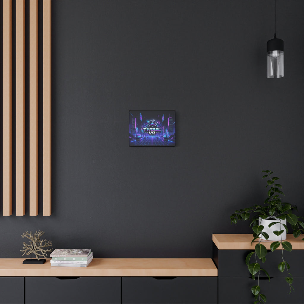 Tyrael VR Retro Futuristic Canvas Print