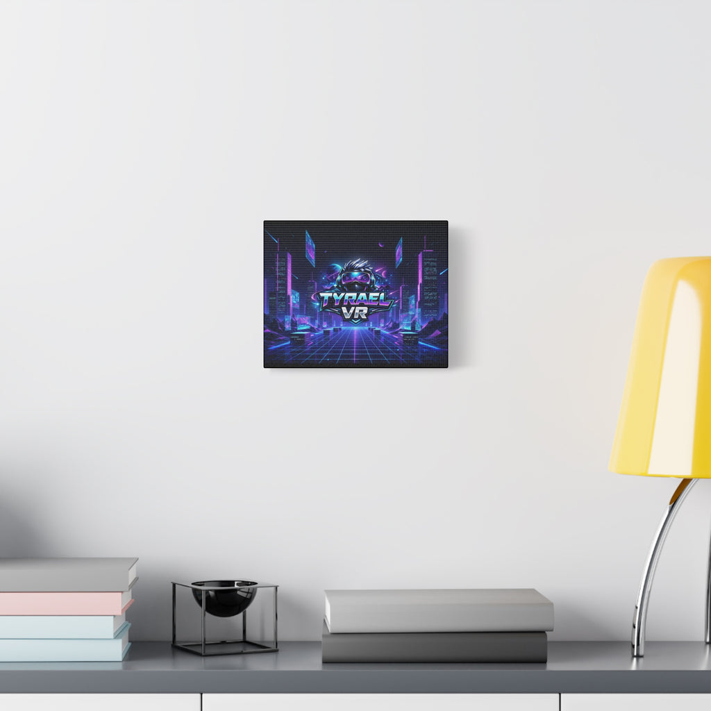 Tyrael VR Retro Futuristic Canvas Print