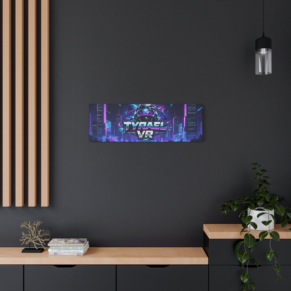 Tyrael VR Retro Futuristic Canvas Print