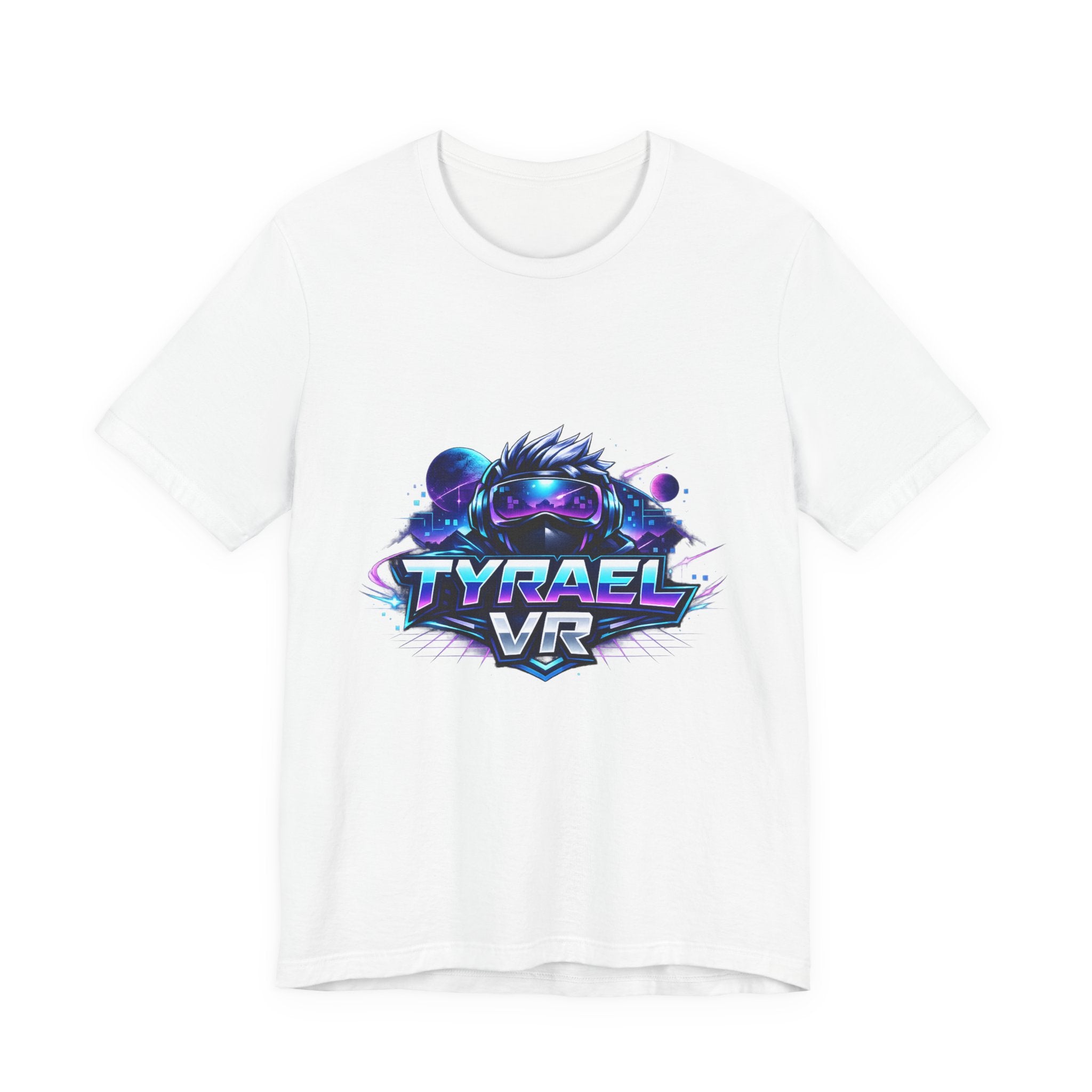 Tyrael VR Gamer T-Shirt — Retro Neon Virtual Reality Tee