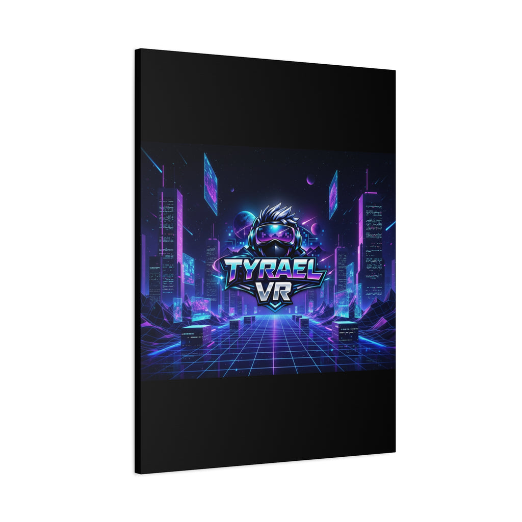 Tyrael VR Retro Futuristic Canvas Print