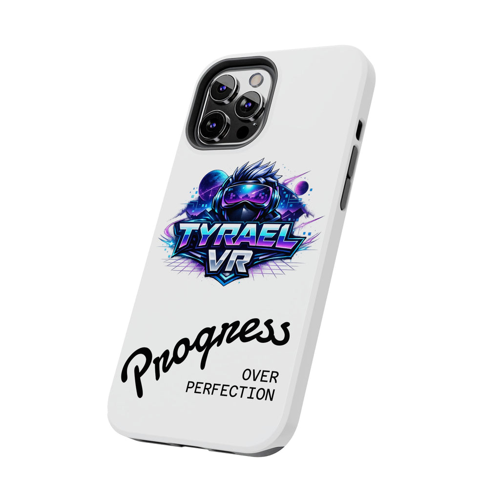 Tyrael VR Tough Phone Case — 'Progress Over Perfection' Gamer Protective Case