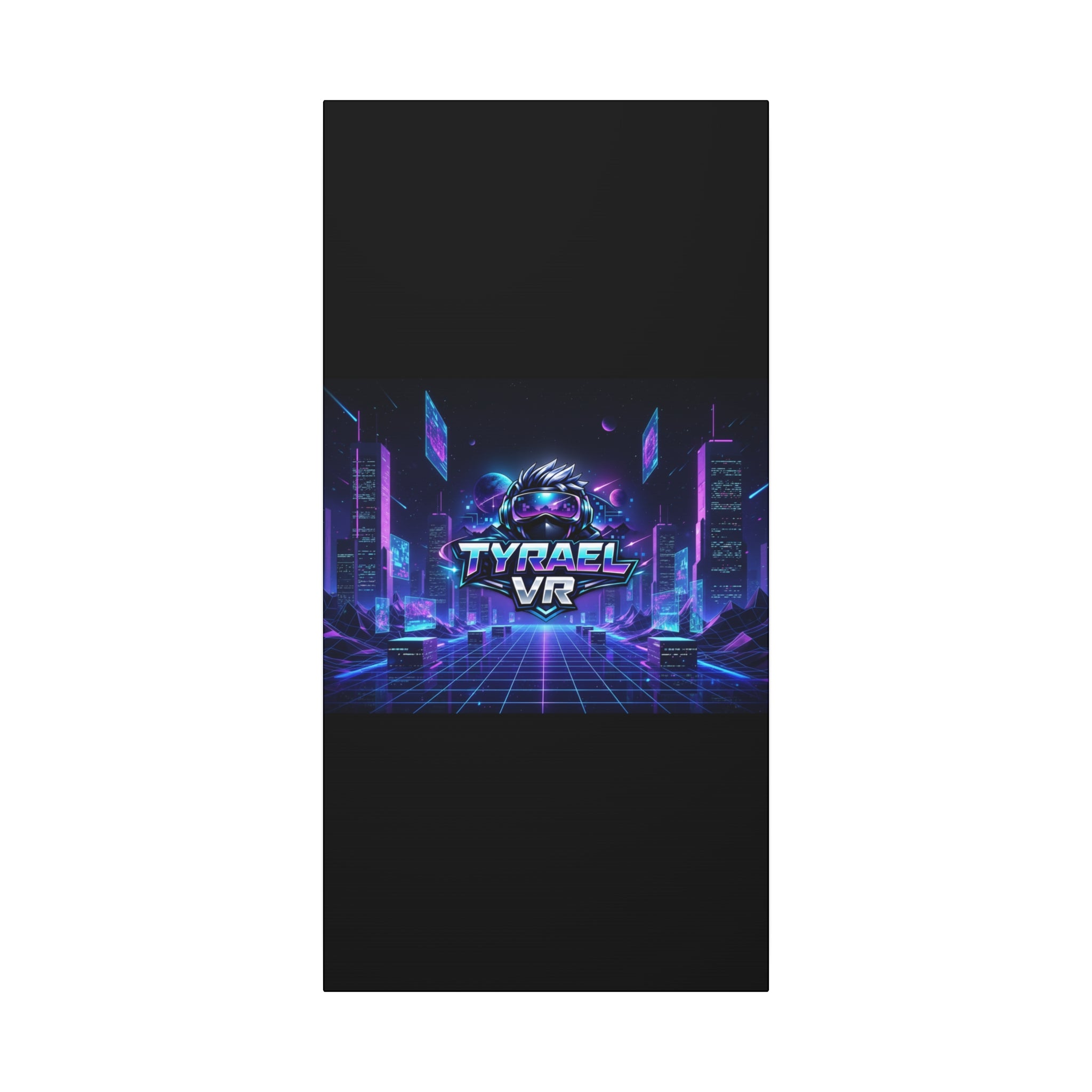 Tyrael VR Retro Futuristic Canvas Print