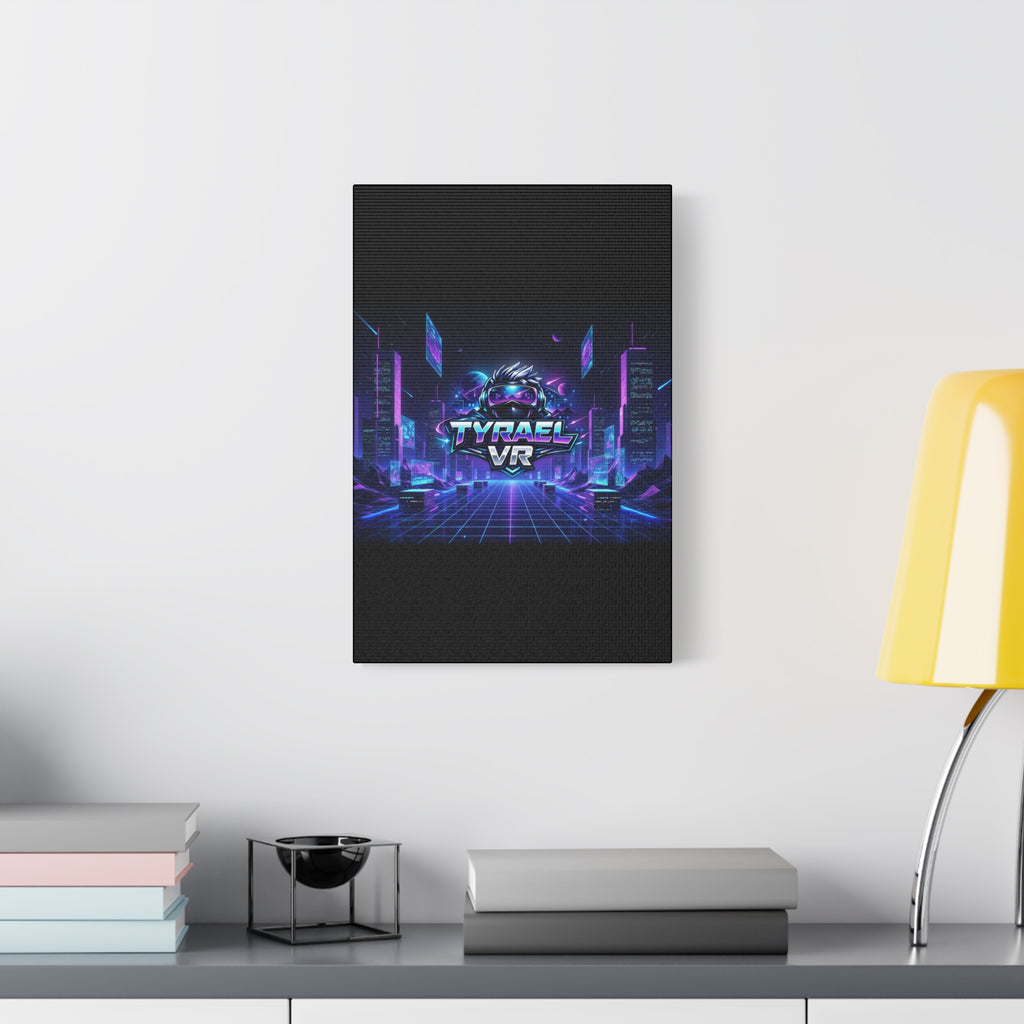 Tyrael VR Retro Futuristic Canvas Print