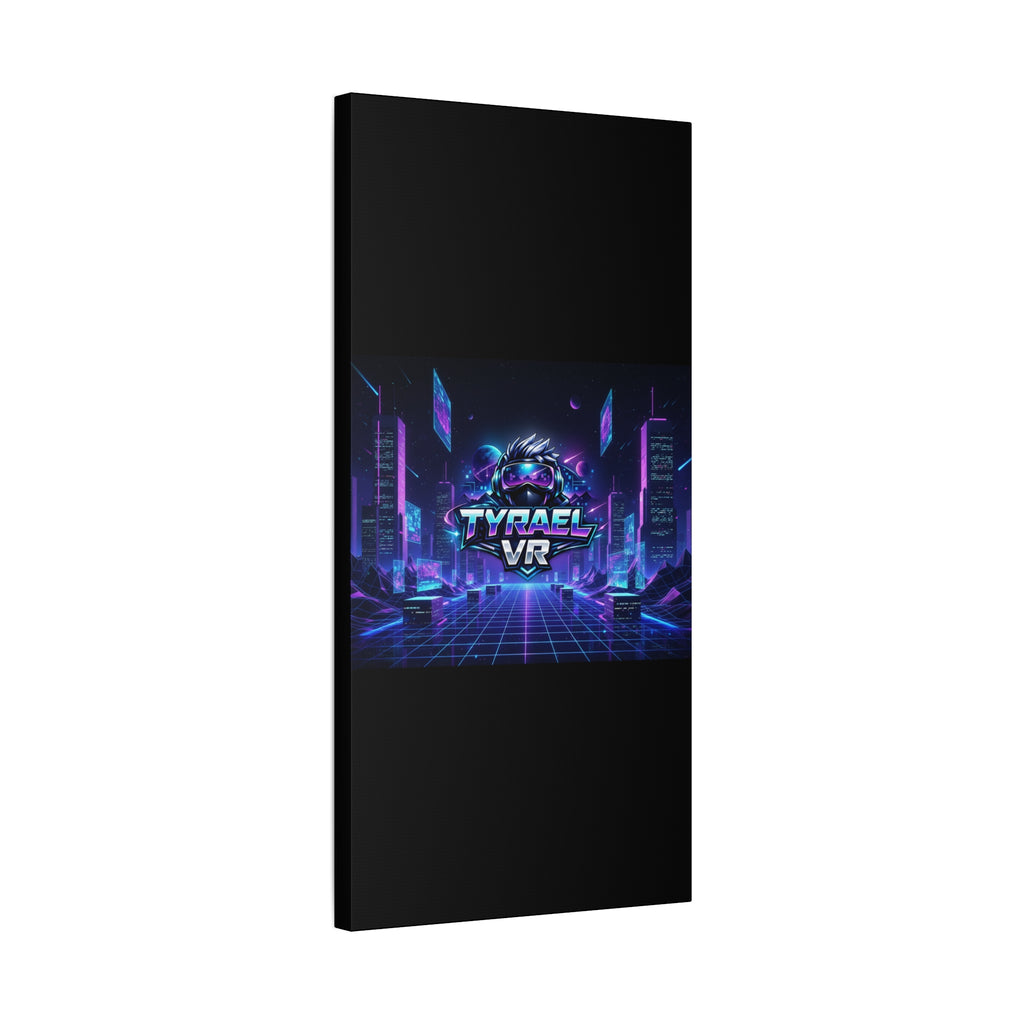 Tyrael VR Retro Futuristic Canvas Print