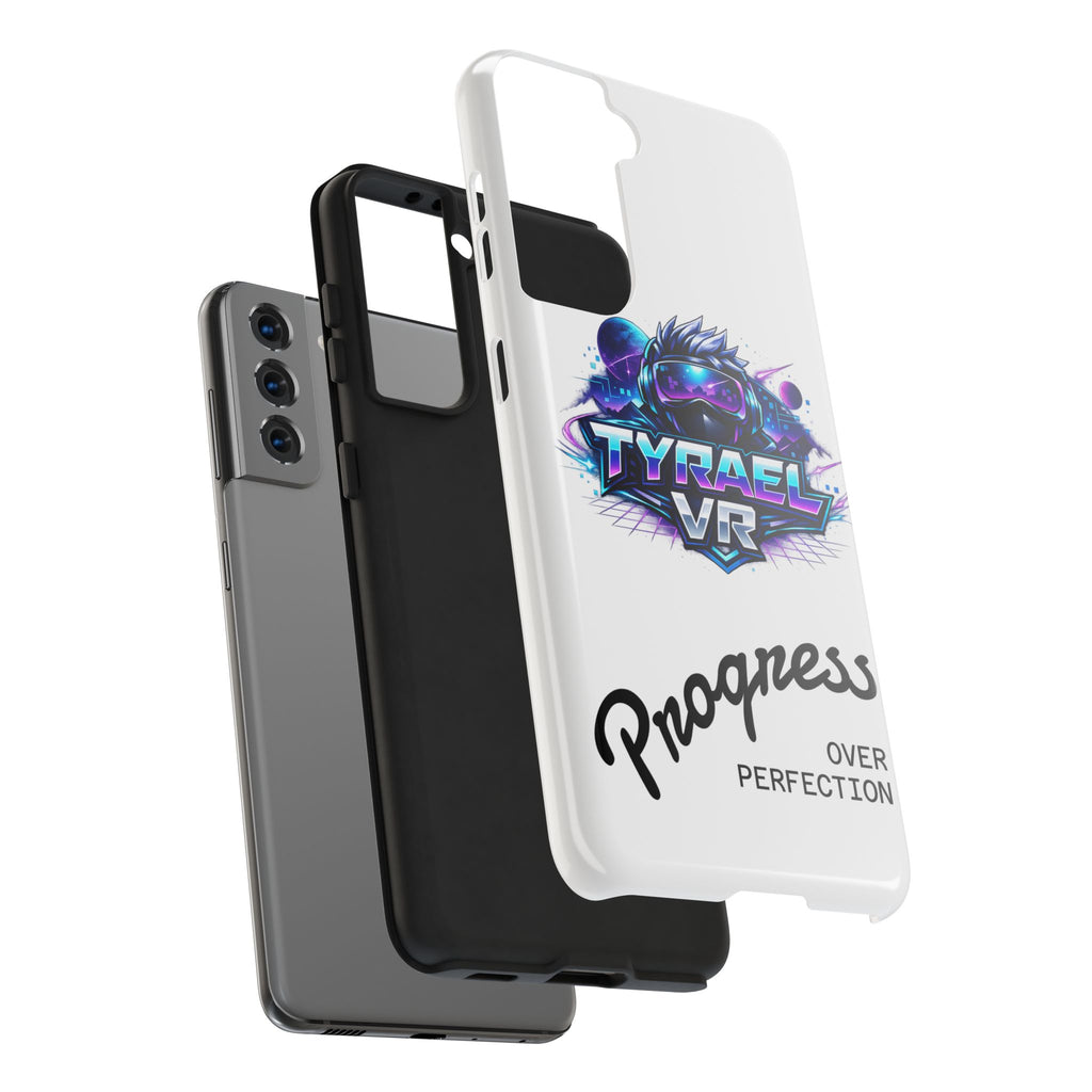 Tyrael VR Tough Phone Case — 'Progress Over Perfection' Gamer Protective Case