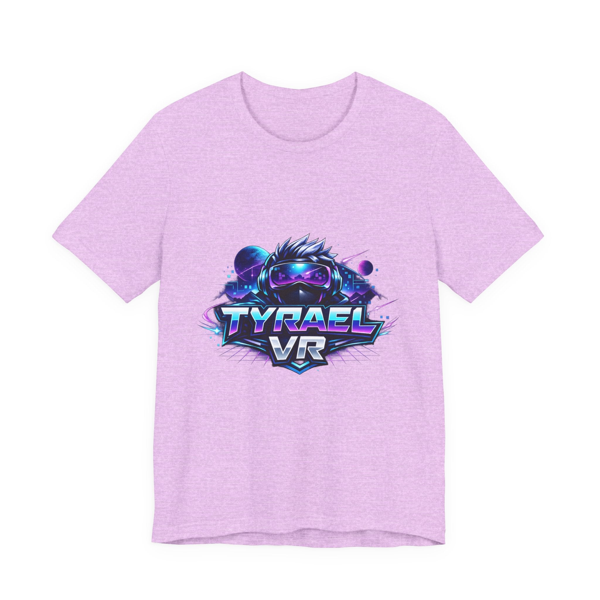 Tyrael VR Gamer T-Shirt — Retro Neon Virtual Reality Tee