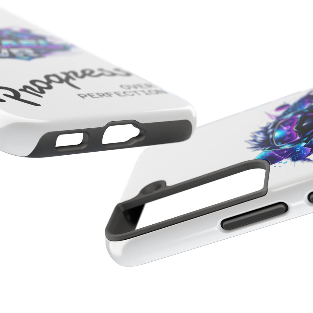 Tyrael VR Tough Phone Case — 'Progress Over Perfection' Gamer Protective Case