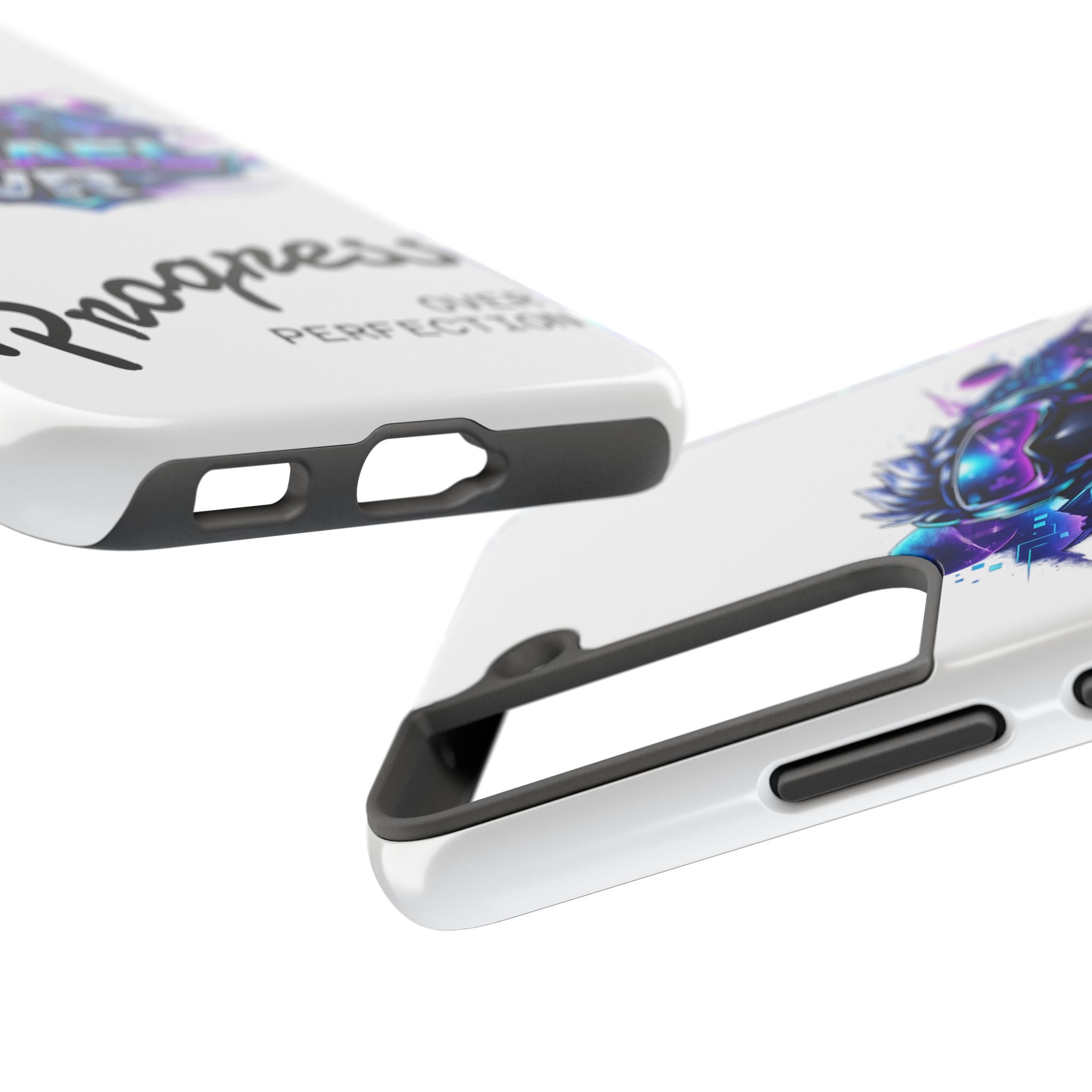 Tyrael VR Tough Phone Case — 'Progress Over Perfection' Gamer Protective Case