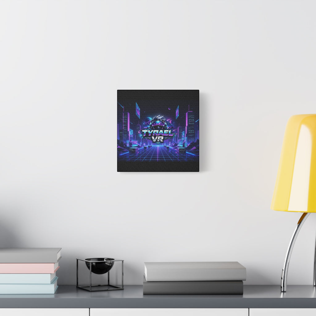 Tyrael VR Retro Futuristic Canvas Print