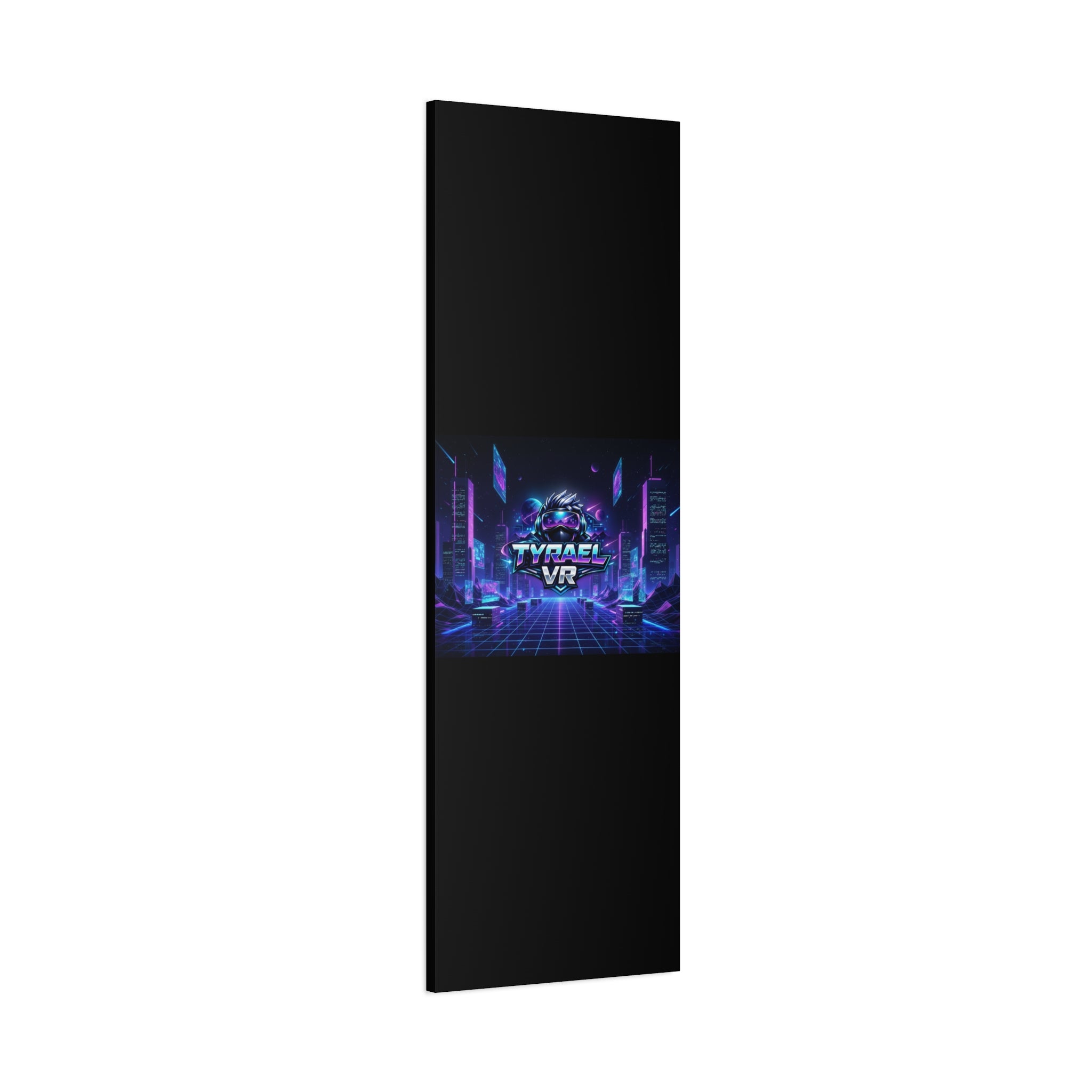 Tyrael VR Retro Futuristic Canvas Print