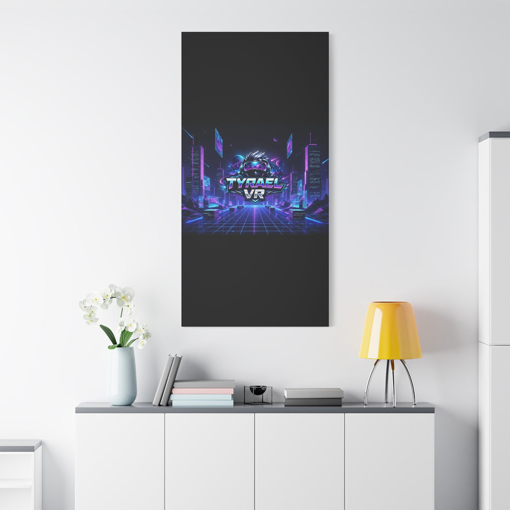 Tyrael VR Retro Futuristic Canvas Print