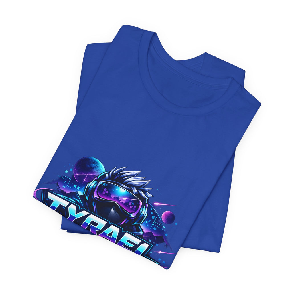 Tyrael VR Gamer T-Shirt — Retro Neon Virtual Reality Tee