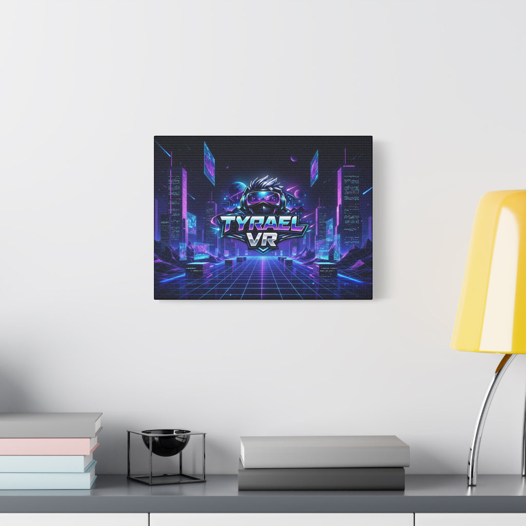 Tyrael VR Retro Futuristic Canvas Print