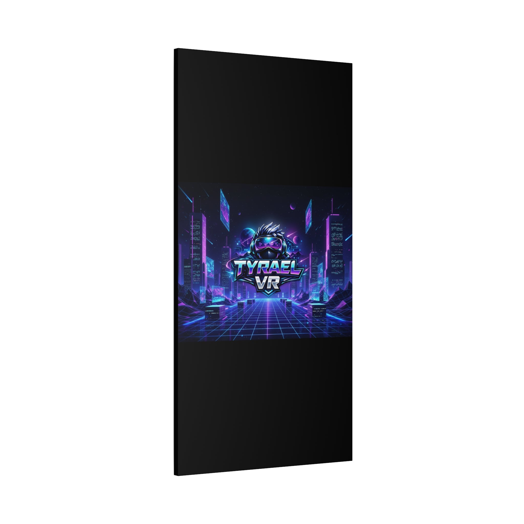 Tyrael VR Retro Futuristic Canvas Print