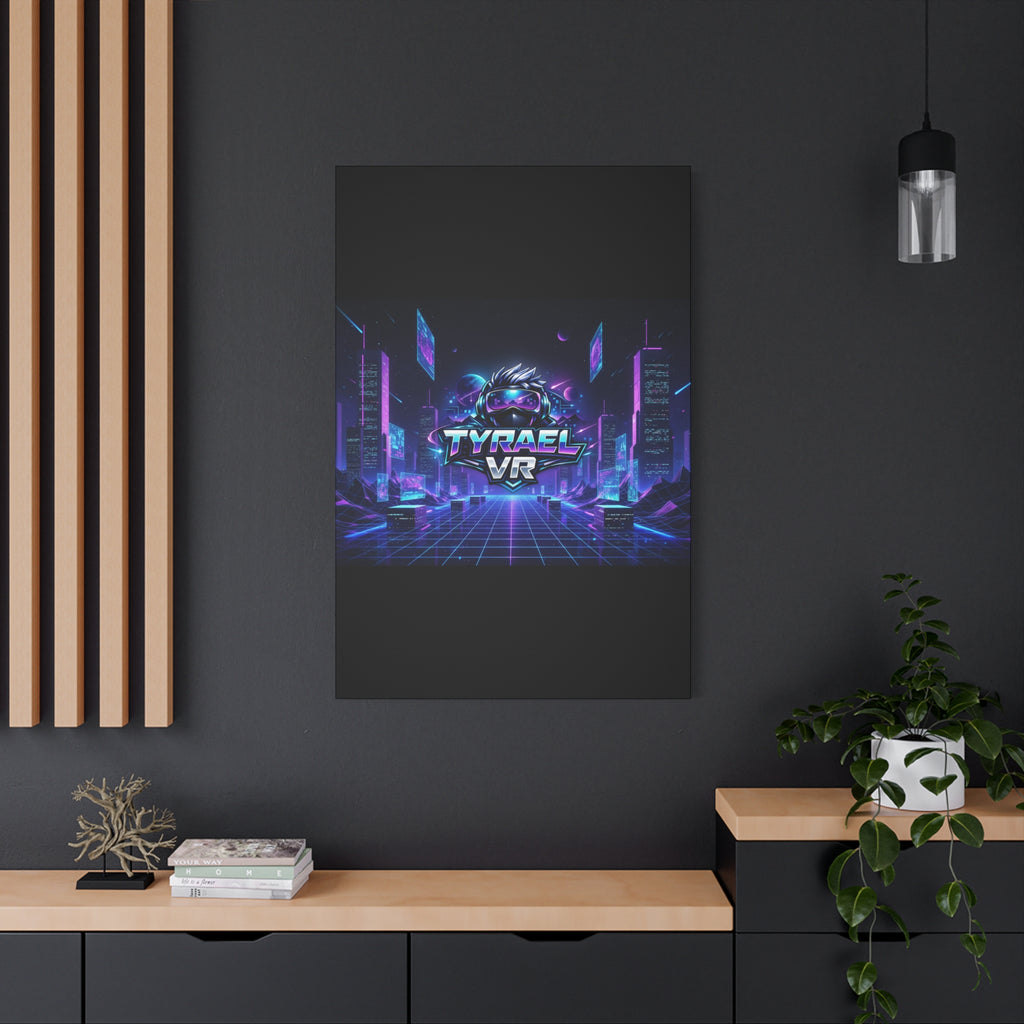 Tyrael VR Retro Futuristic Canvas Print