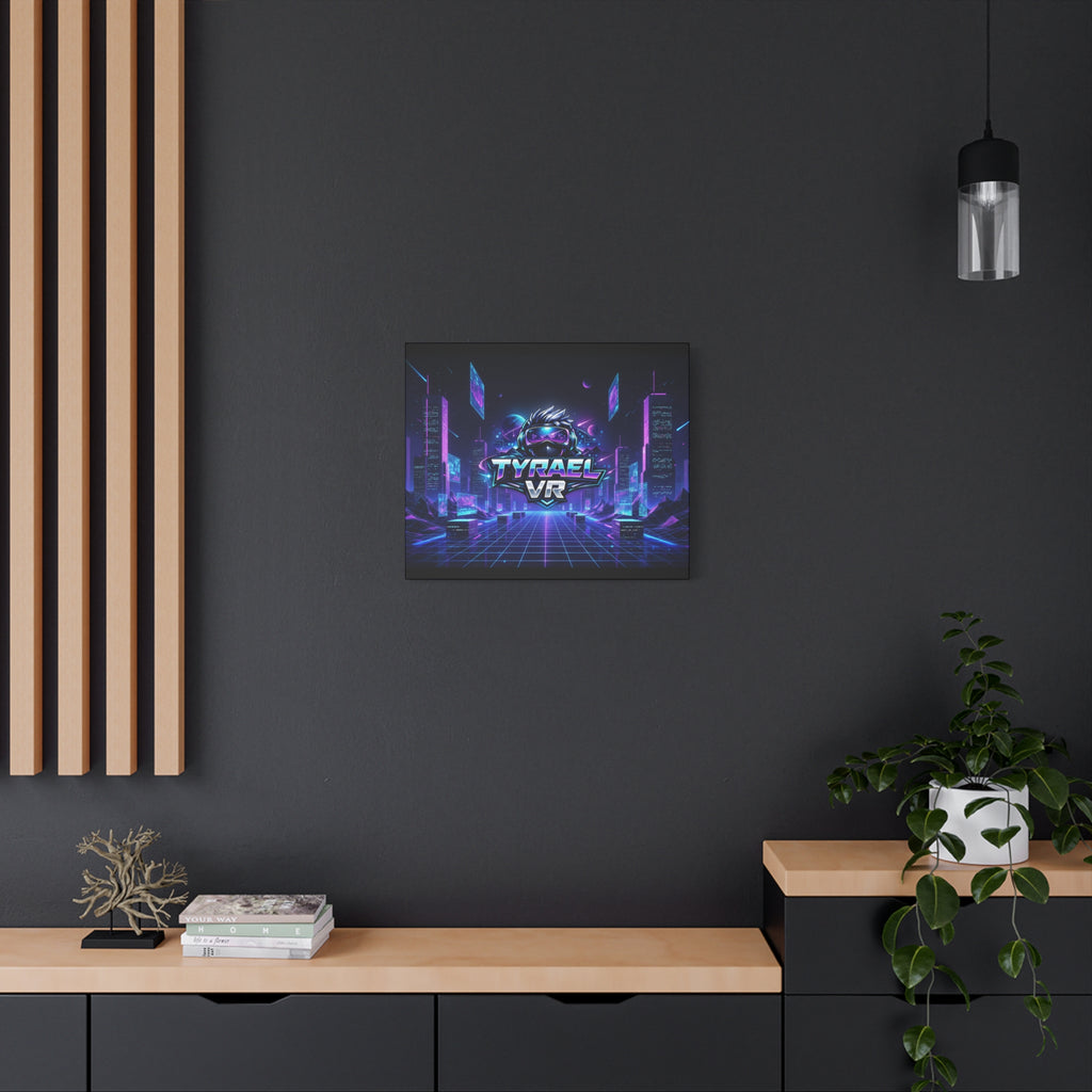 Tyrael VR Retro Futuristic Canvas Print