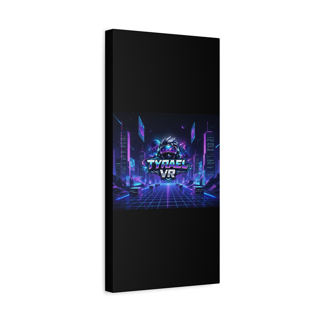 Tyrael VR Retro Futuristic Canvas Print