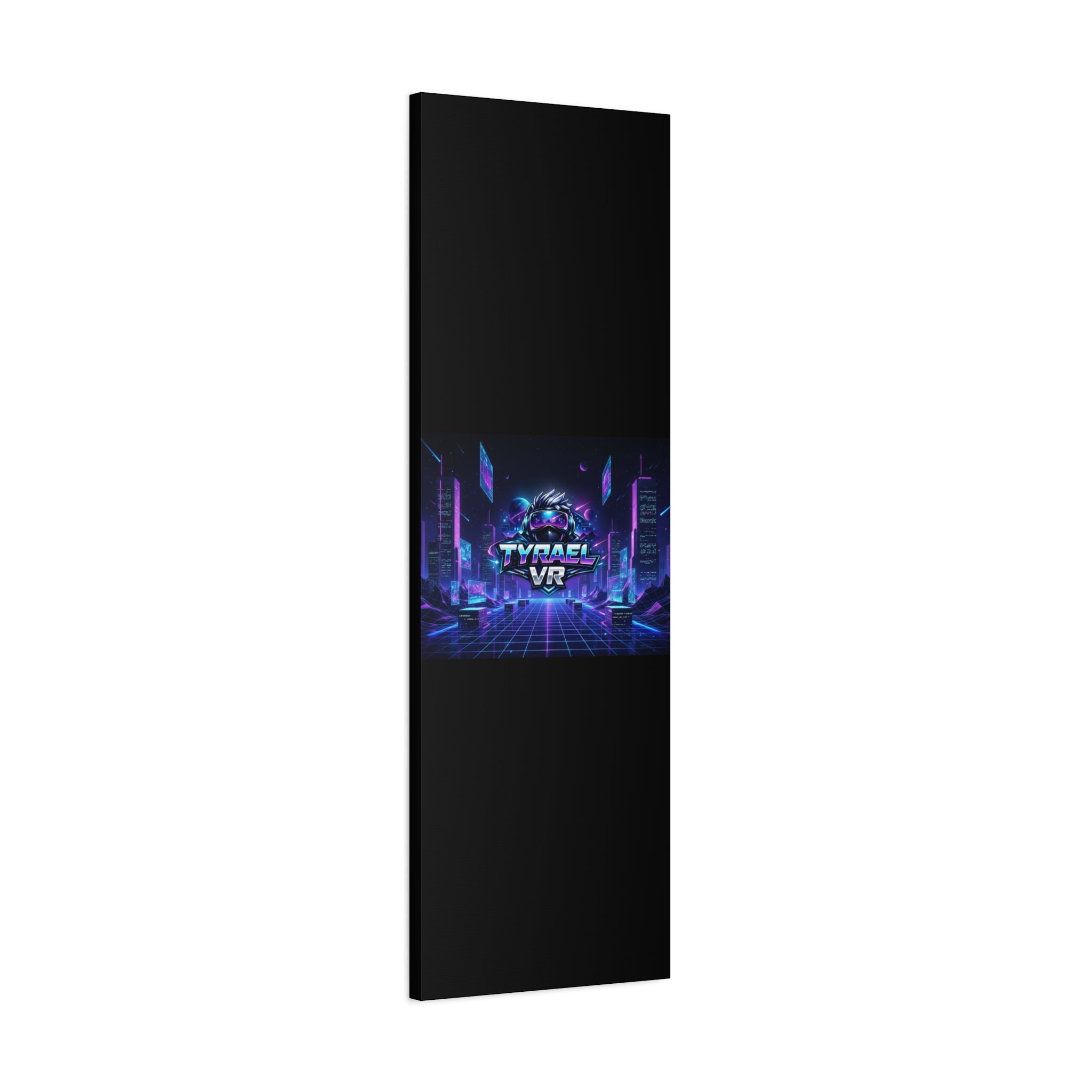 Tyrael VR Retro Futuristic Canvas Print