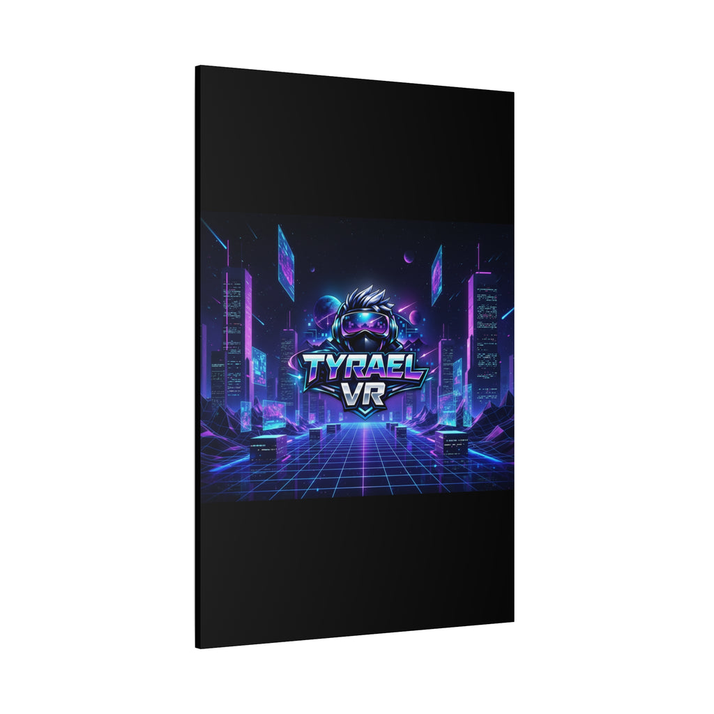 Tyrael VR Retro Futuristic Canvas Print