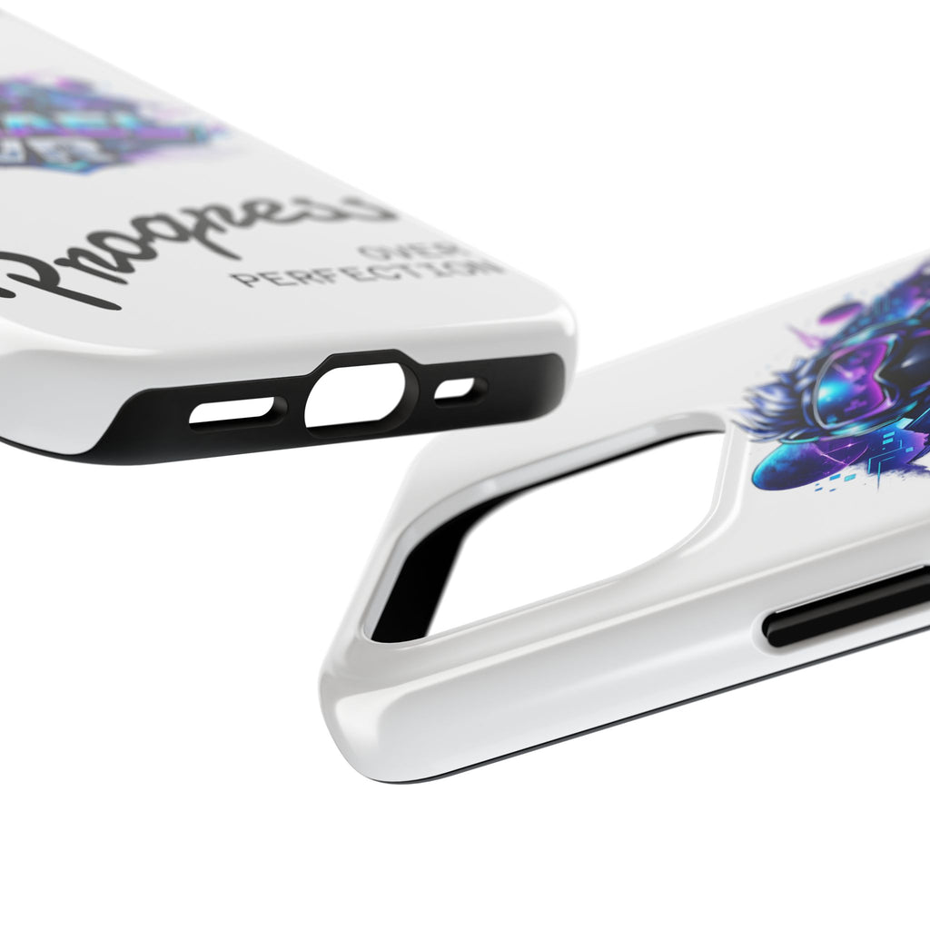 Tyrael VR Tough Phone Case — 'Progress Over Perfection' Gamer Protective Case