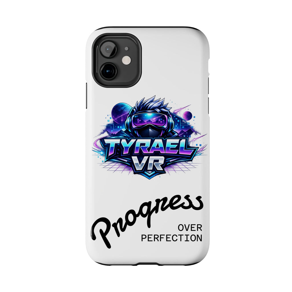 Tyrael VR Tough Phone Case — 'Progress Over Perfection' Gamer Protective Case