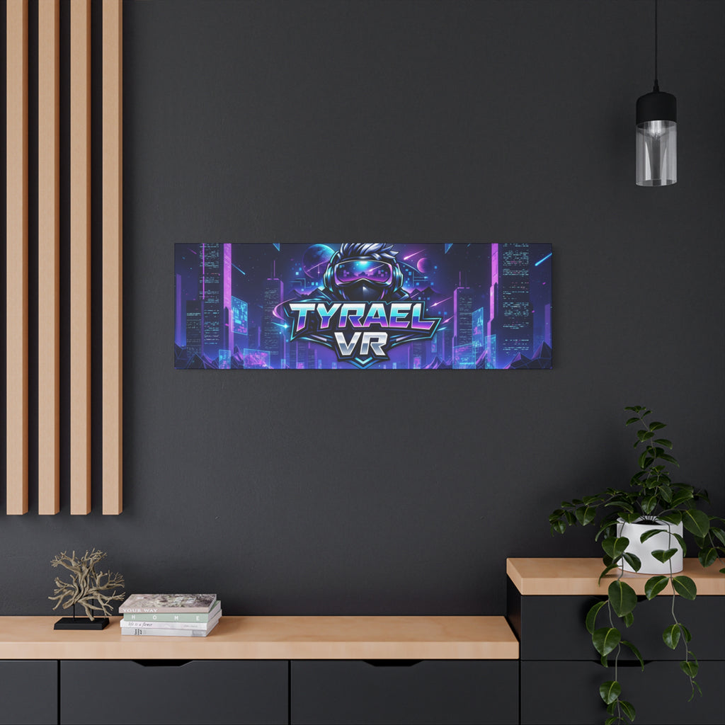 Tyrael VR Retro Futuristic Canvas Print