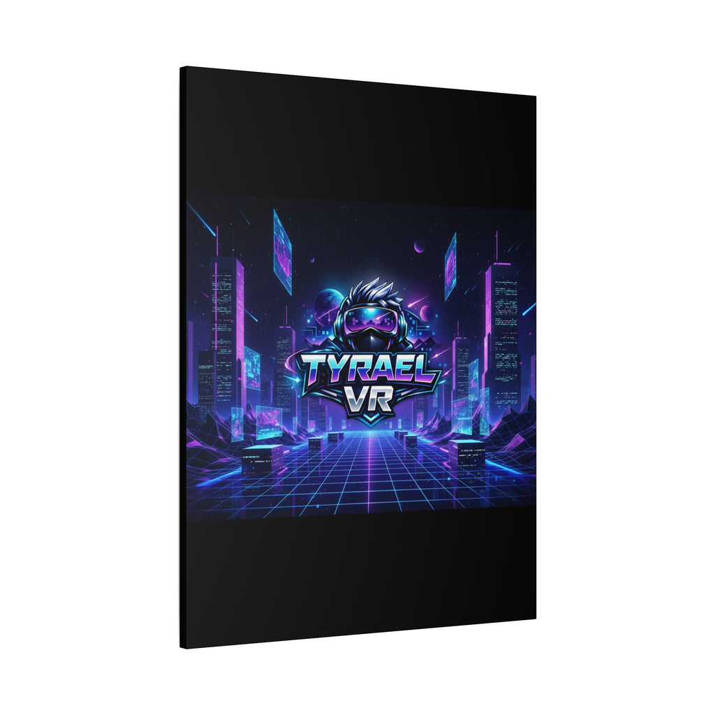 Tyrael VR Retro Futuristic Canvas Print