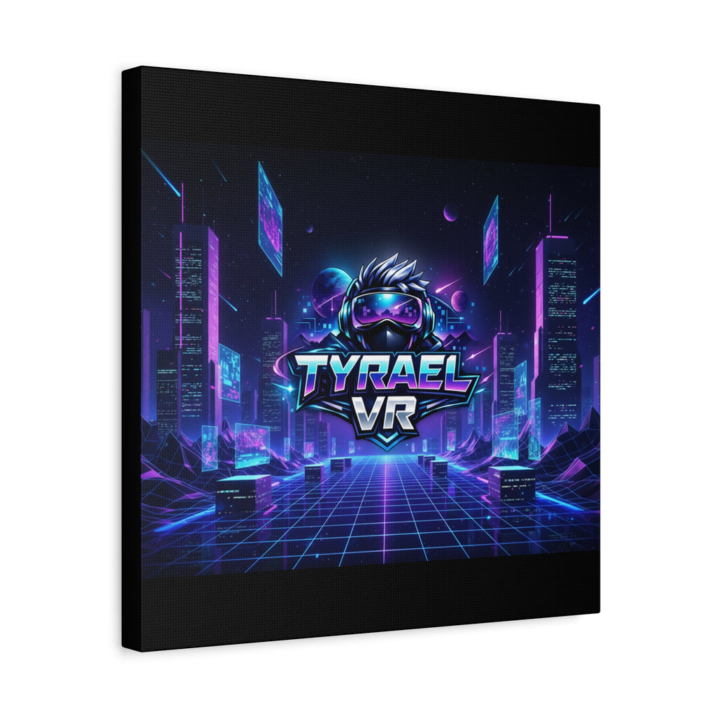 Tyrael VR Retro Futuristic Canvas Print
