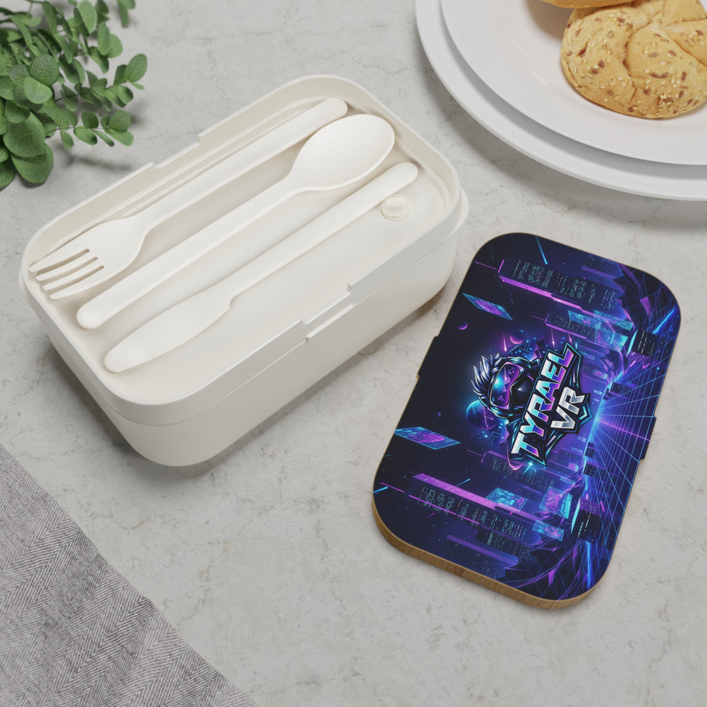 Retro Cyber VR Bento Lunch Box – Tyrael VR Gamer Design