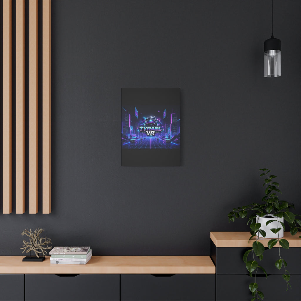 Tyrael VR Retro Futuristic Canvas Print
