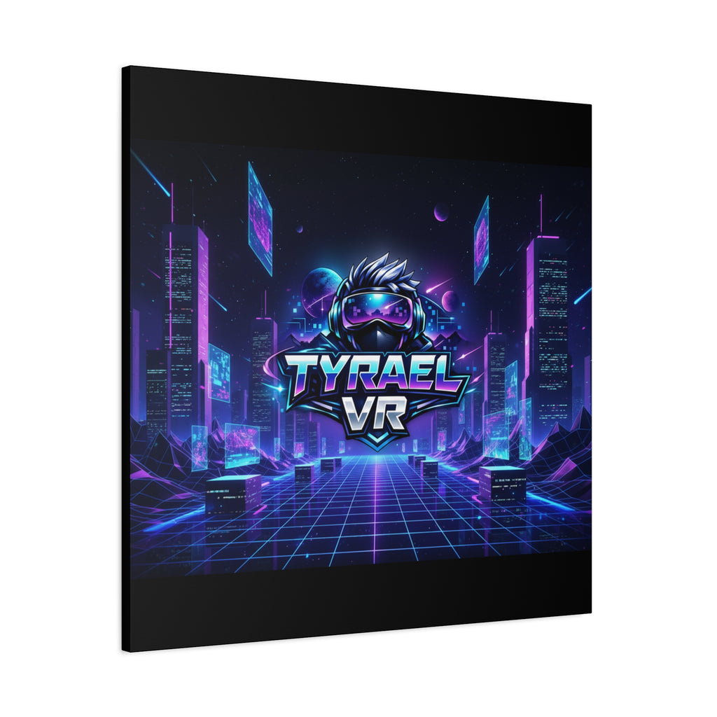 Tyrael VR Retro Futuristic Canvas Print