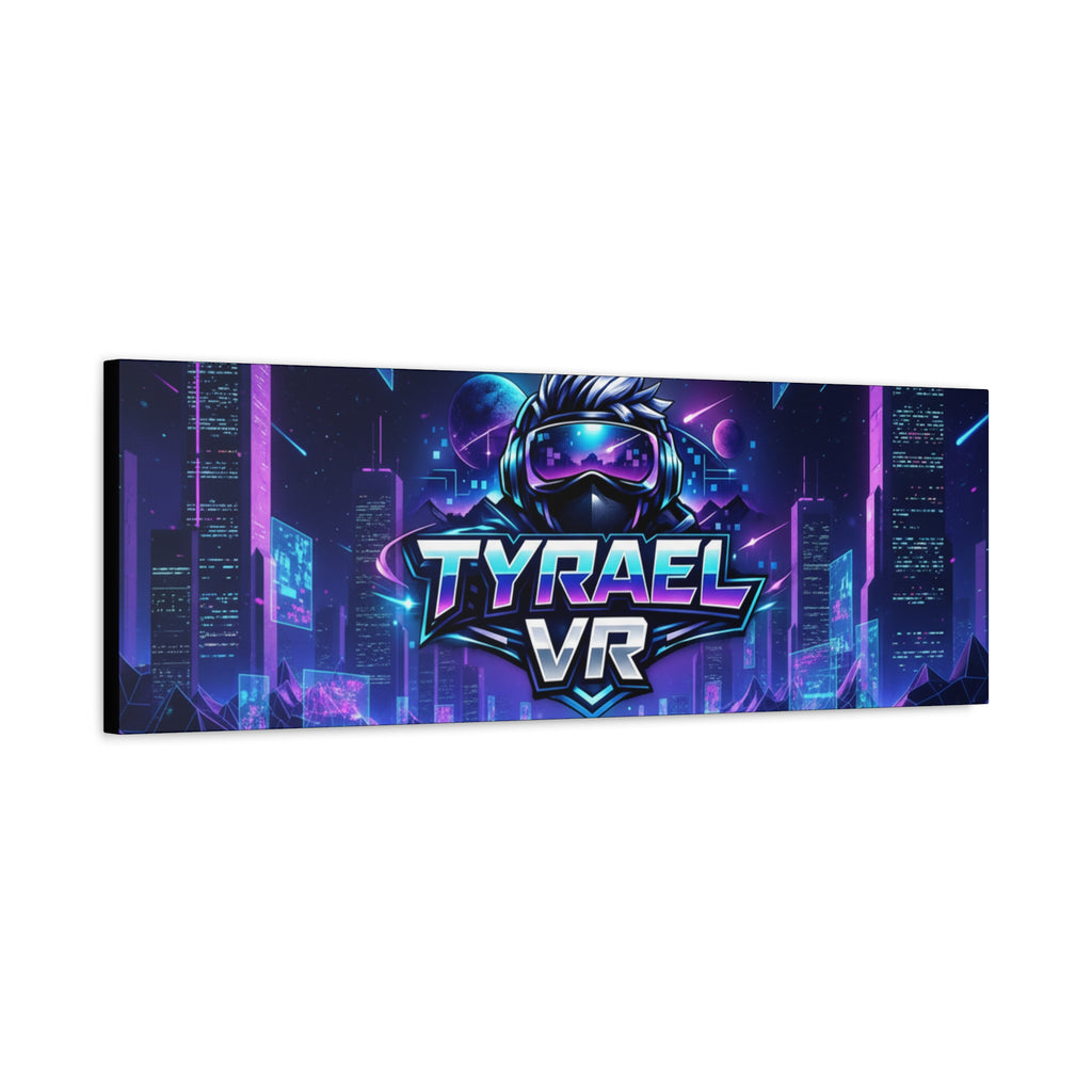 Tyrael VR Retro Futuristic Canvas Print