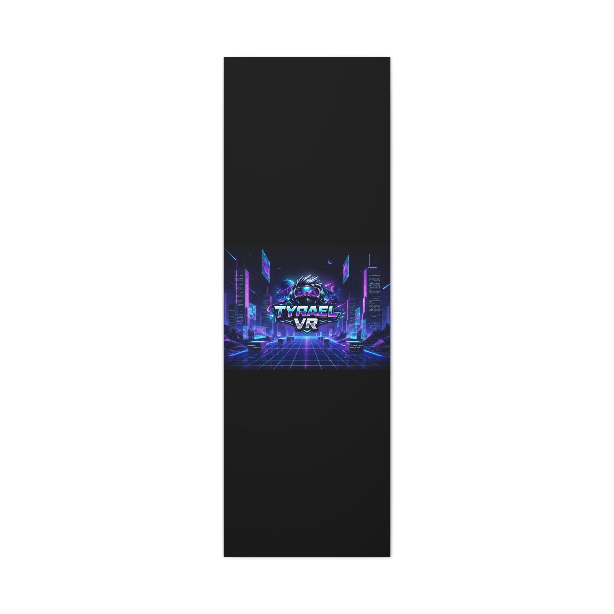 Tyrael VR Retro Futuristic Canvas Print