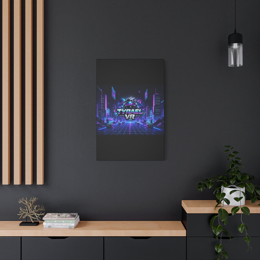 Tyrael VR Retro Futuristic Canvas Print