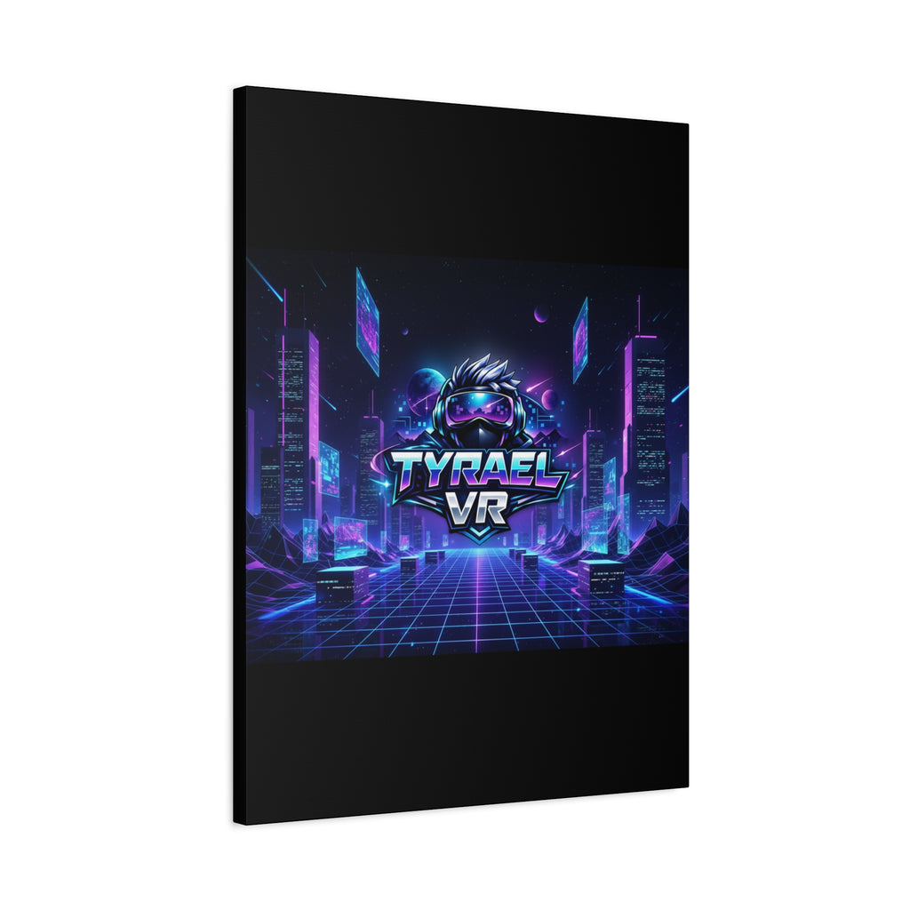 Tyrael VR Retro Futuristic Canvas Print