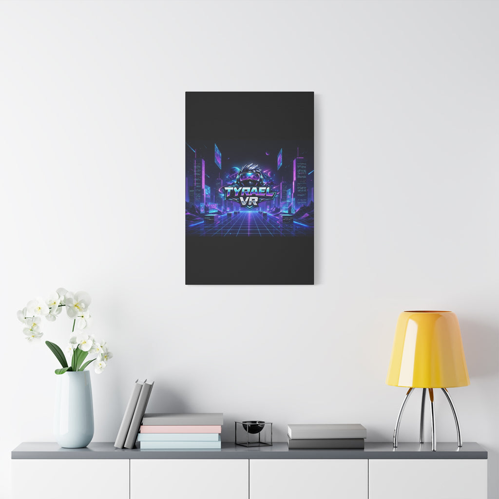 Tyrael VR Retro Futuristic Canvas Print