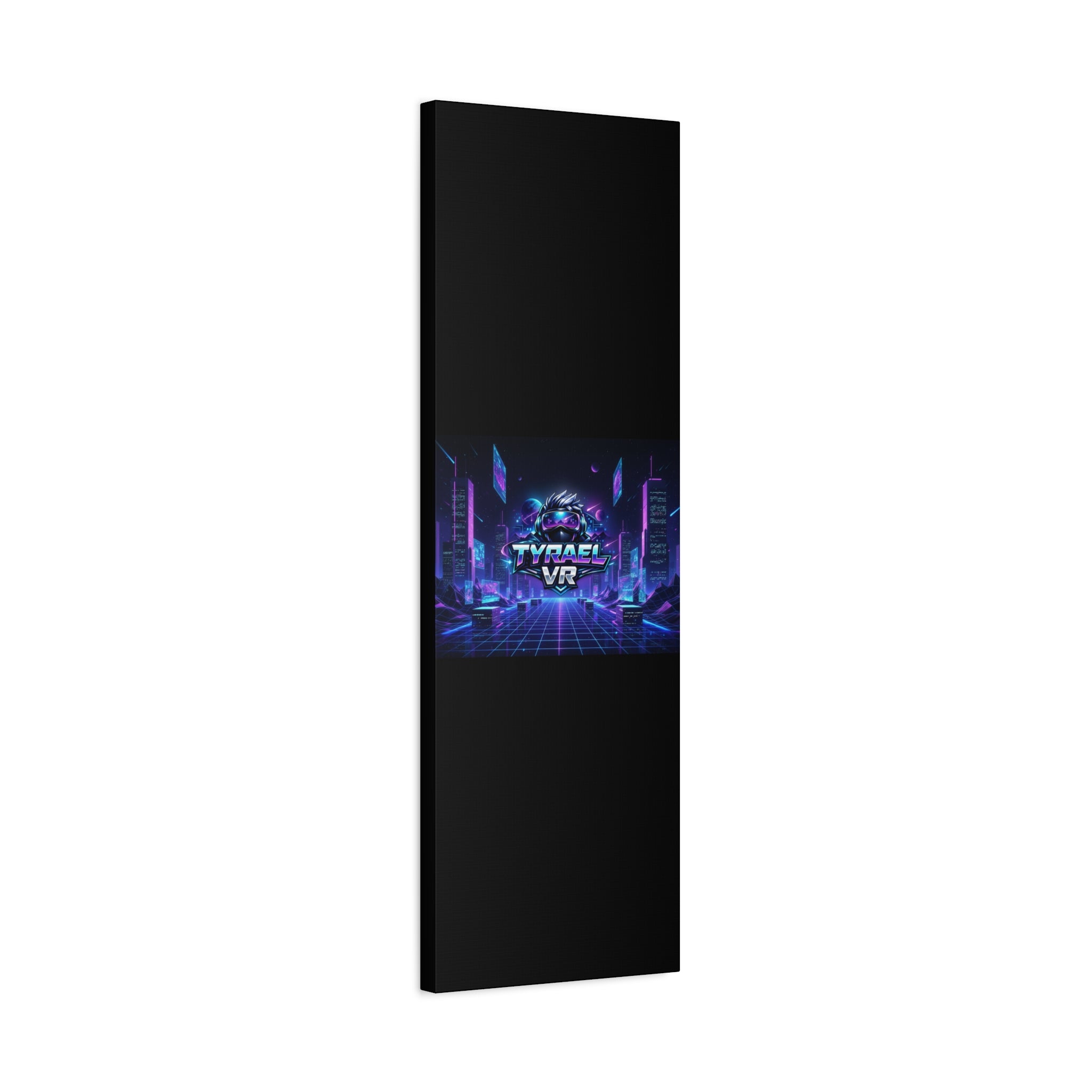 Tyrael VR Retro Futuristic Canvas Print
