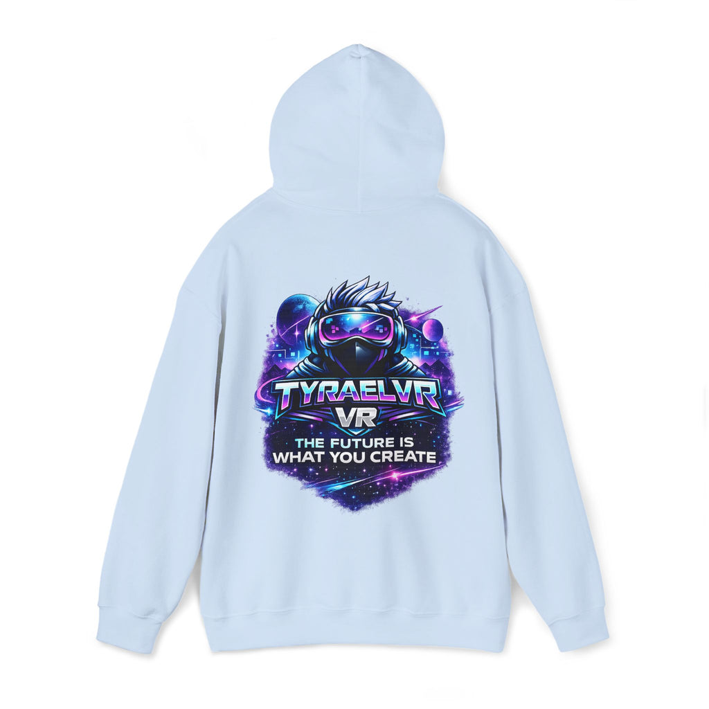 Tyrael VR Hoodie — Neon Cyber Gamer Logo Pullover