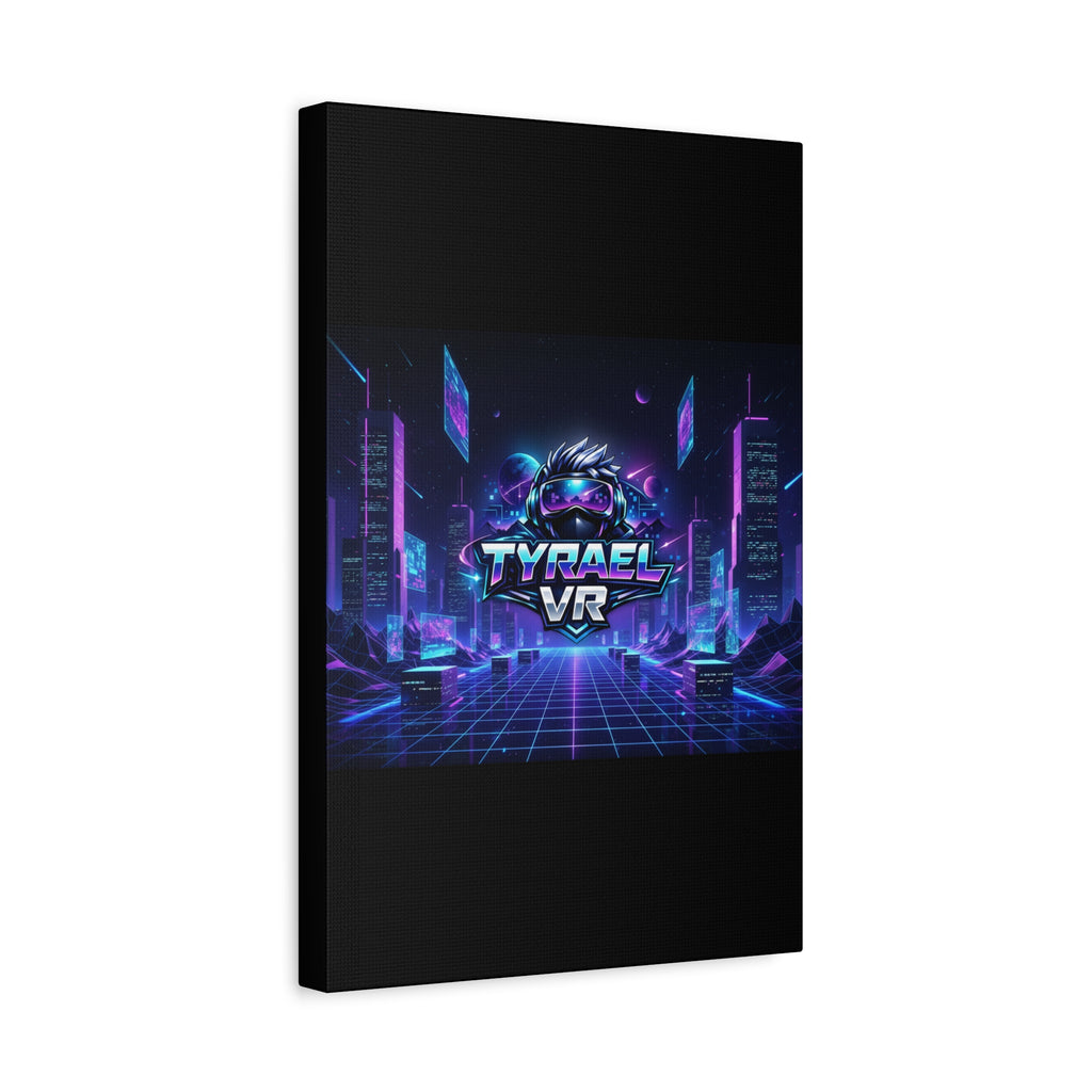 Tyrael VR Retro Futuristic Canvas Print