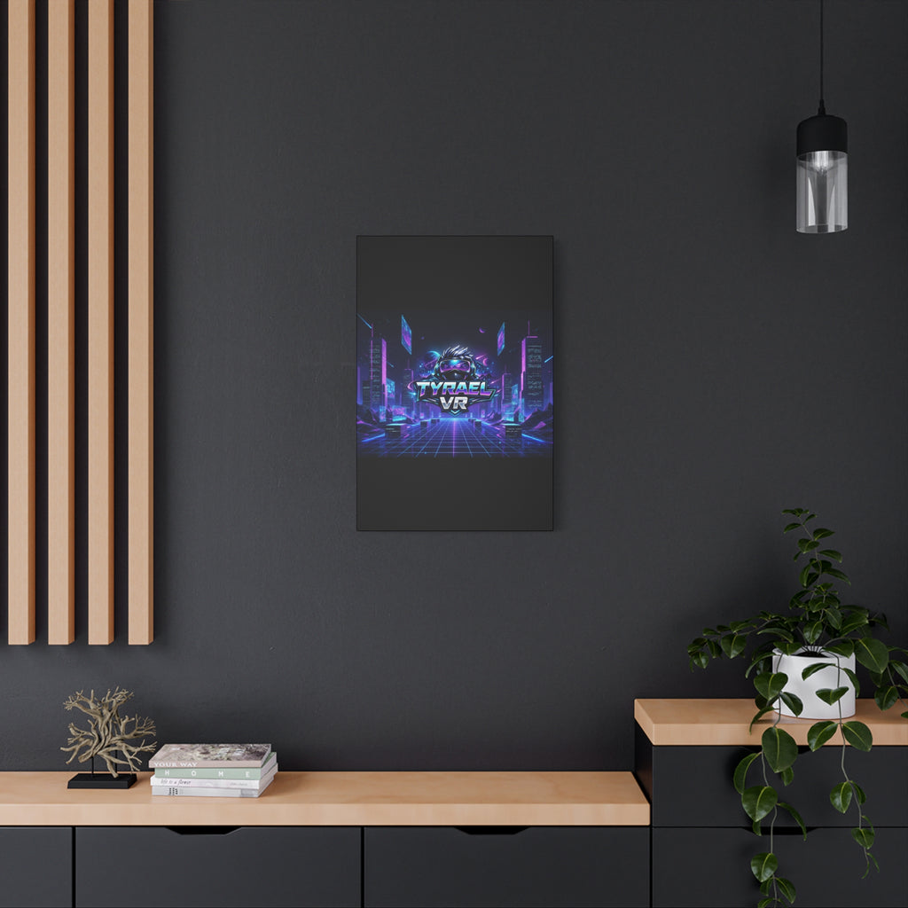 Tyrael VR Retro Futuristic Canvas Print
