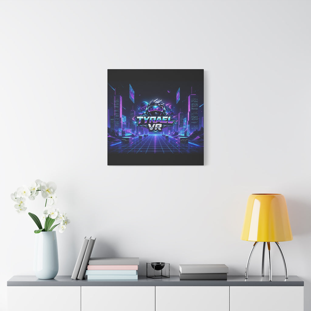 Tyrael VR Retro Futuristic Canvas Print