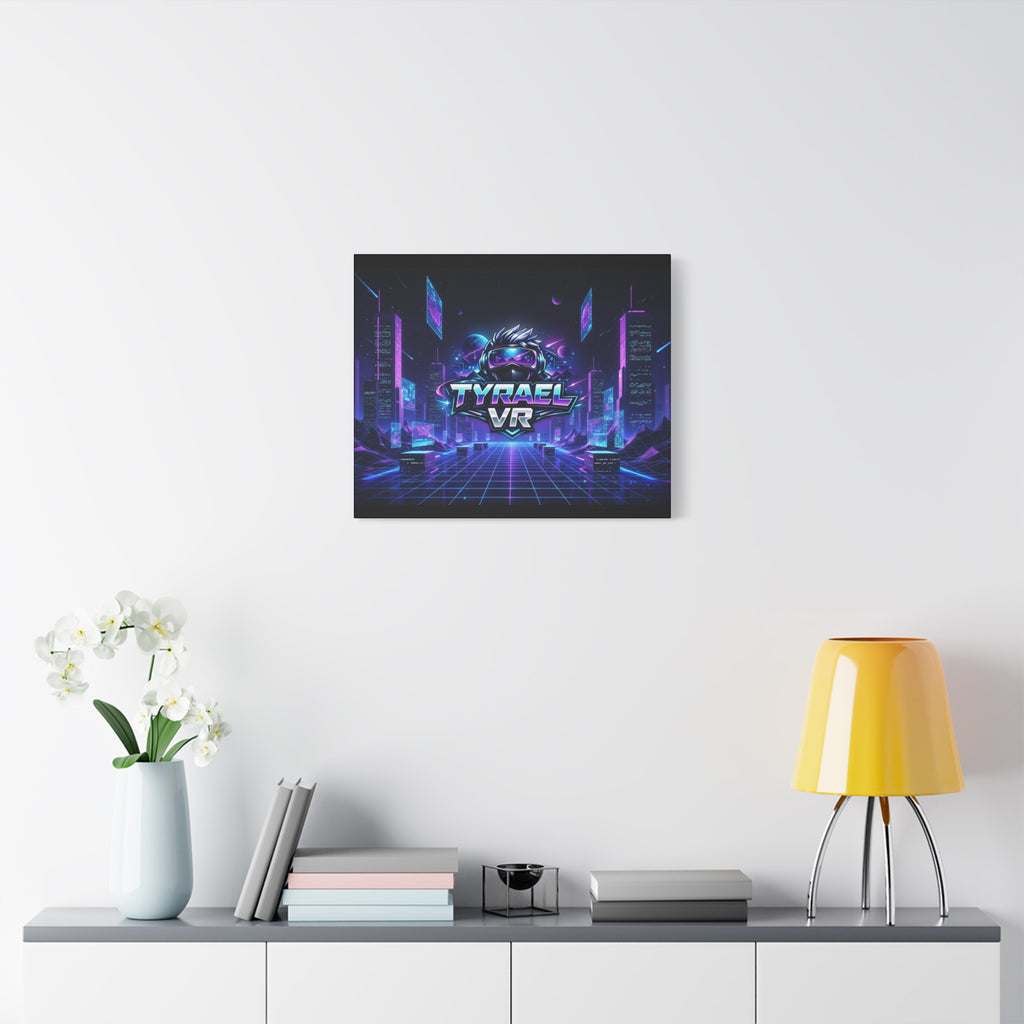 Tyrael VR Retro Futuristic Canvas Print