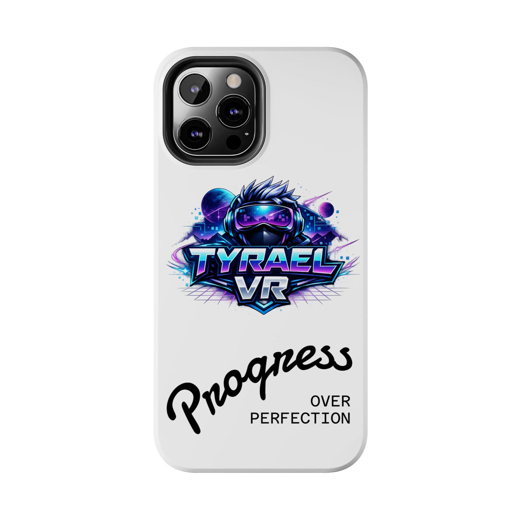 Tyrael VR Tough Phone Case — 'Progress Over Perfection' Gamer Protective Case