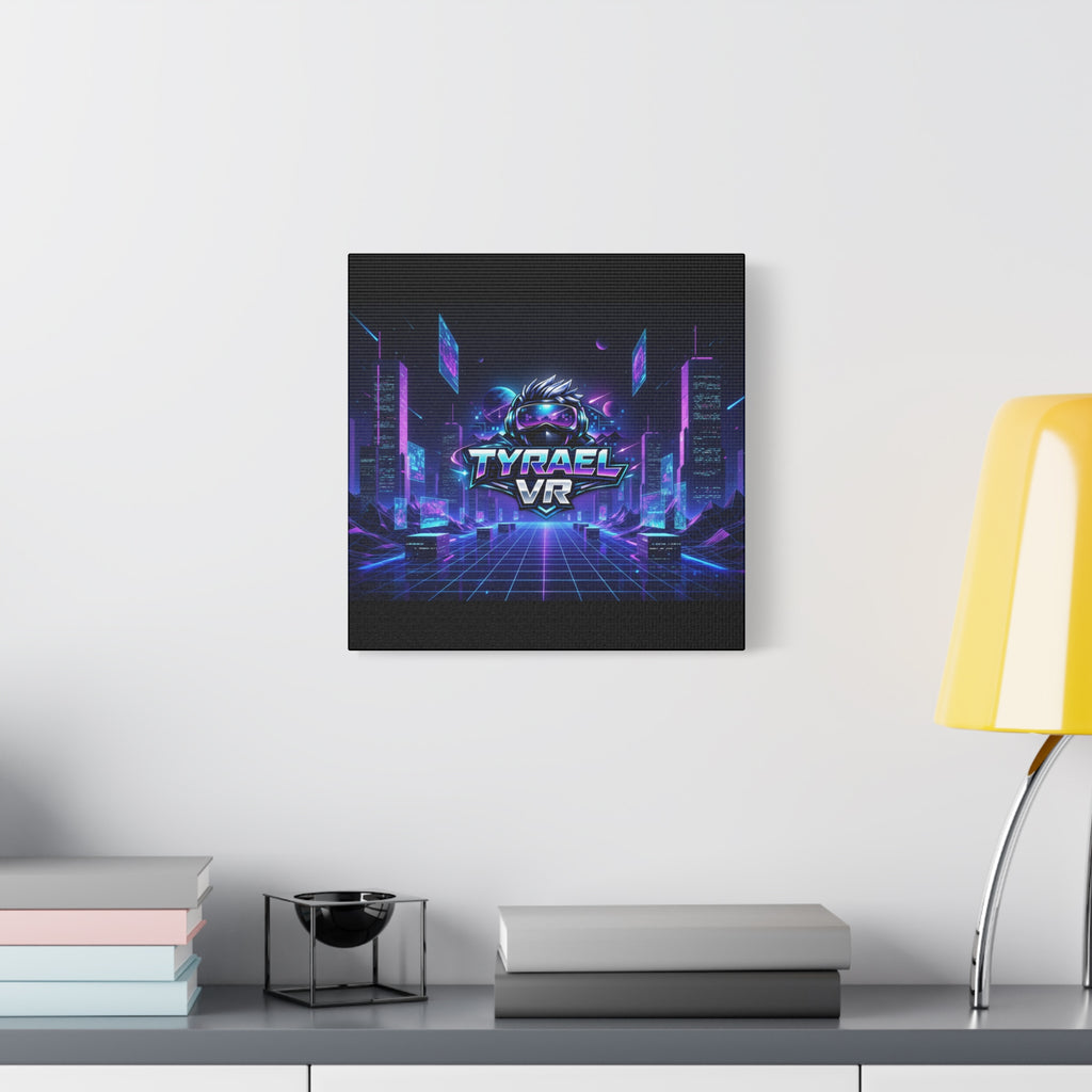 Tyrael VR Retro Futuristic Canvas Print