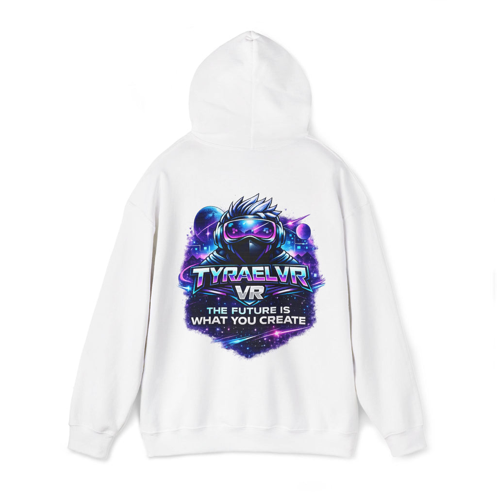 Tyrael VR Hoodie — Neon Cyber Gamer Logo Pullover