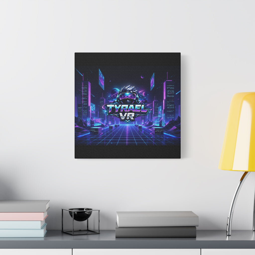 Tyrael VR Retro Futuristic Canvas Print