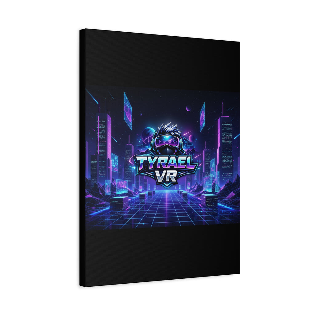 Tyrael VR Retro Futuristic Canvas Print