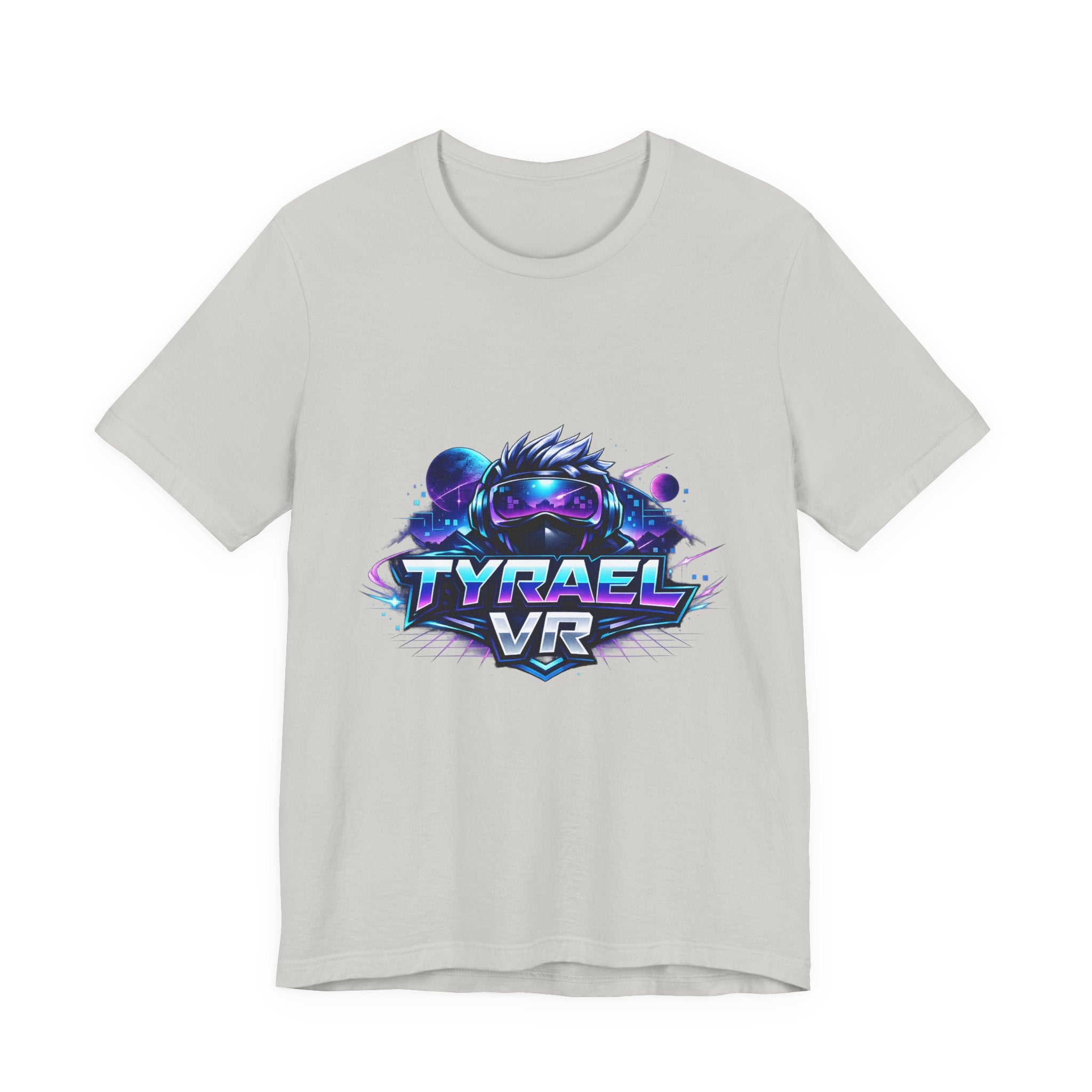 Tyrael VR Gamer T-Shirt — Retro Neon Virtual Reality Tee