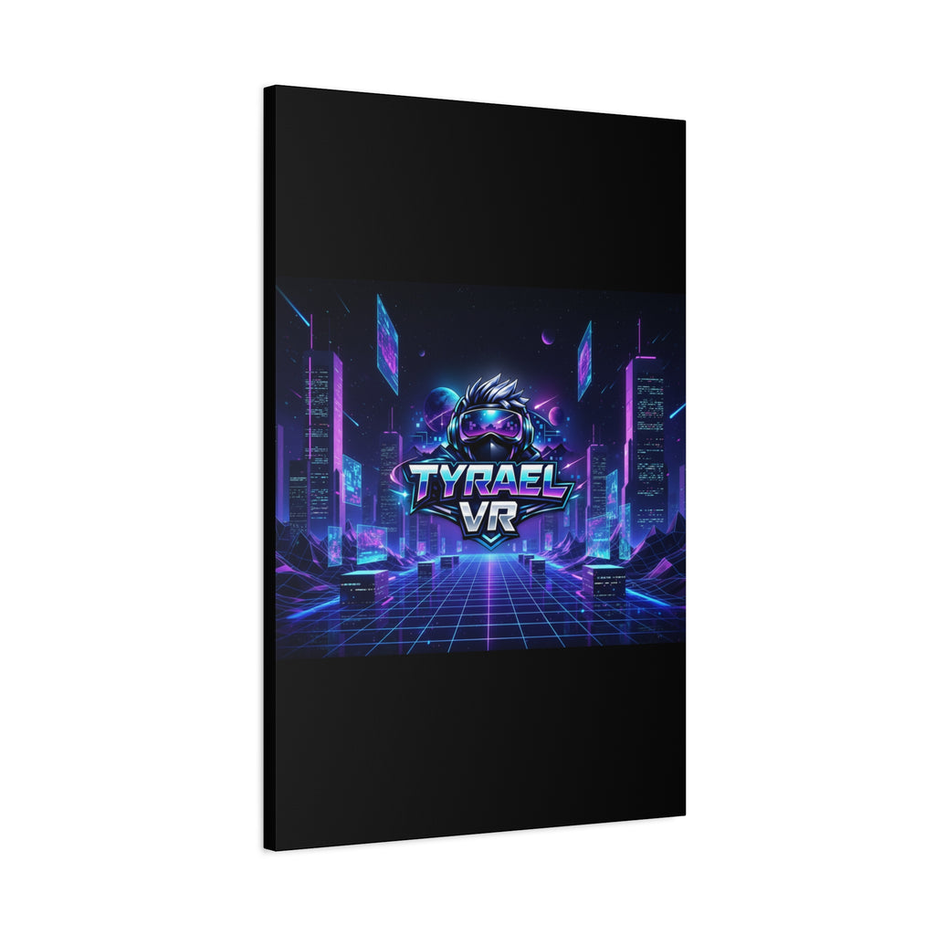 Tyrael VR Retro Futuristic Canvas Print